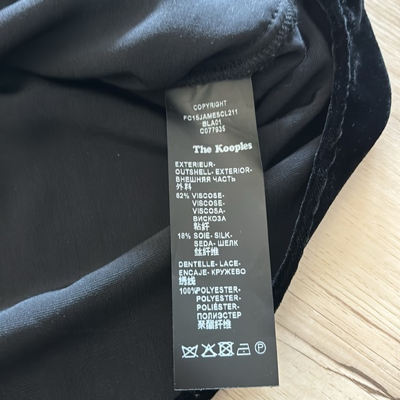 Women’s Black velvet embroidered shirt - Picture 8 of 8